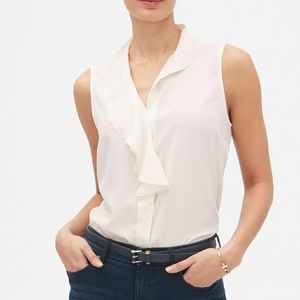 Banana Republic Drapey classic cascade shirt